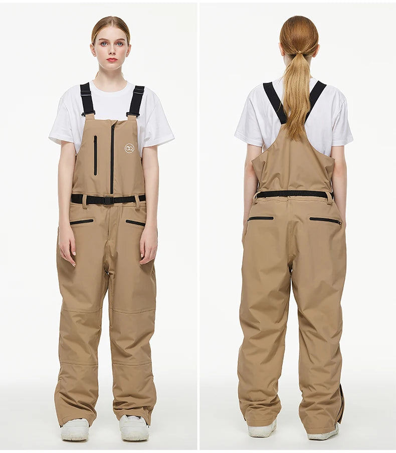 Men's and Women's Ski Pants, Bibbed Snowboard Pants, Bibs Snow Pants, Ski Suit Bibs, Snowboard Bib Trousers, 2025 New