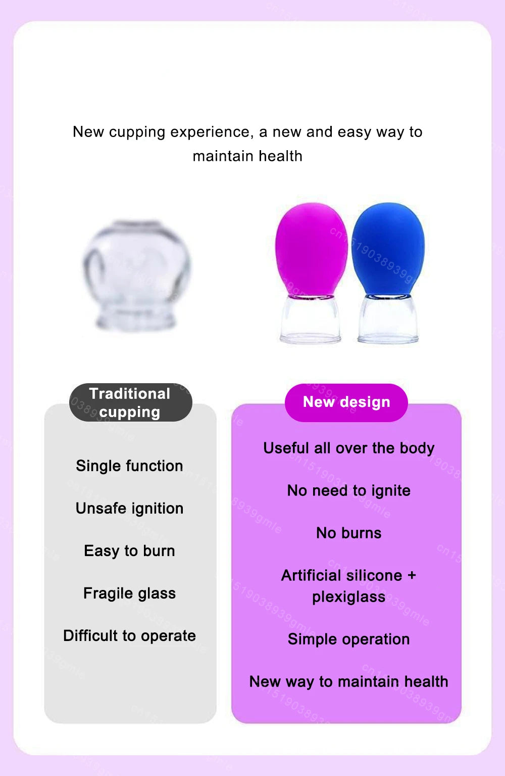 Silicone Cupping Massage Cup Body Face Neck Eye Massager Vacuum Body Facial Care Facial Steaming Pore Cleaner Tool Skin Care