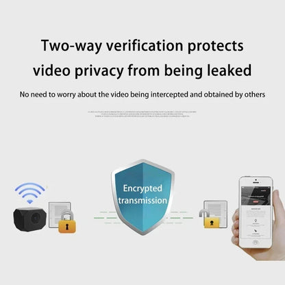4K HD WiFi Security Camera for Home Mini Smart Indoor IP Surveillance with APP Remote Monitoring Portable Design 2026 NEW