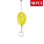 Cheap Self Defense Alarm 120dB Egg Shape Girl Women Security Protect Alert Personal Safety Scream Loud Keychain Emergency Alarm