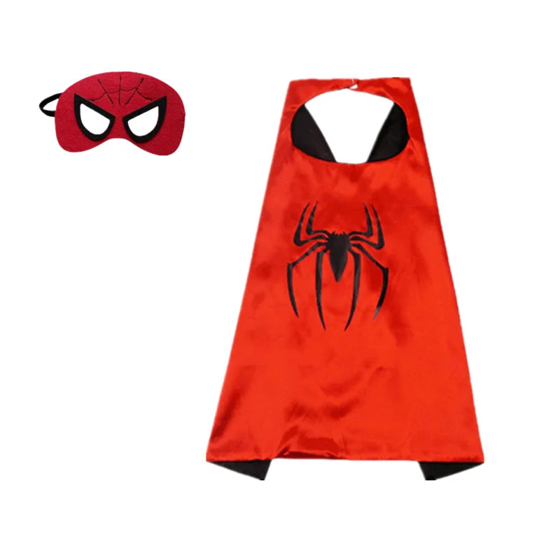 Superhero Capes for Kids 3-10 Year Old Boy Gifts Boys Cartoon Dress Up Costumes Party Supplies Easter Gifts
