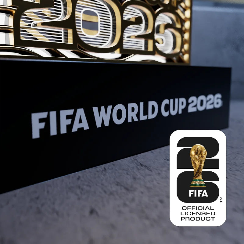 Wooden 2026 FIFA World Cup LED Night Light Desk Lamp Home Bedroom Decor Ambient Light Creative Ideal Festival Memorial Present