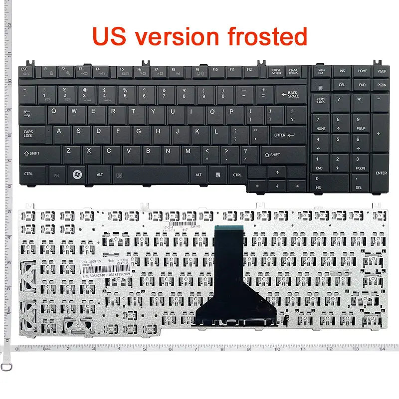 US/UK/UI/RU/SP/FR/AR/GR Laptop Keyboard For Toshiba A500 A505 AX53 AX55 B450 B451 B551 B552 B651 B650 F42 F60 F501 F750 L500