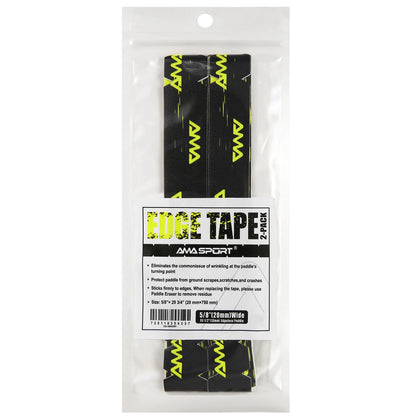 AMASPORT 2Pack Pickleball Paddle Edge Tape 20/23/26mm Paddle Head Edge Guard Racket Edge Protection Tape