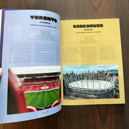 2026 Fifa World Cup The Official Guide (English Original) 128-Page Paperback Officially Licensed World Cup Merchandise Book