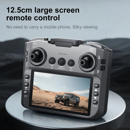 E88GT Drone 8K Professional HD 360° Dual Camera 12.5cm Screen Remote Control Brushless Motors Obstacle Avoidance Quadcopte 2025