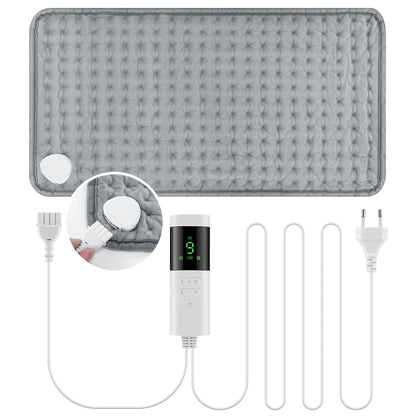 9 Level 4 Mode Timer 30X60cm Electric Heating Pad Blanket Hot Heated Pad for Abdomen Shoulder Knee Legs Winter Warm Washable