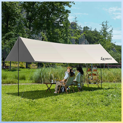GIANXI Summer Ultralight Outing Camping Awning Gathering Picnic Rectangular Tent Portable Family Outdoor Beach Sunshade