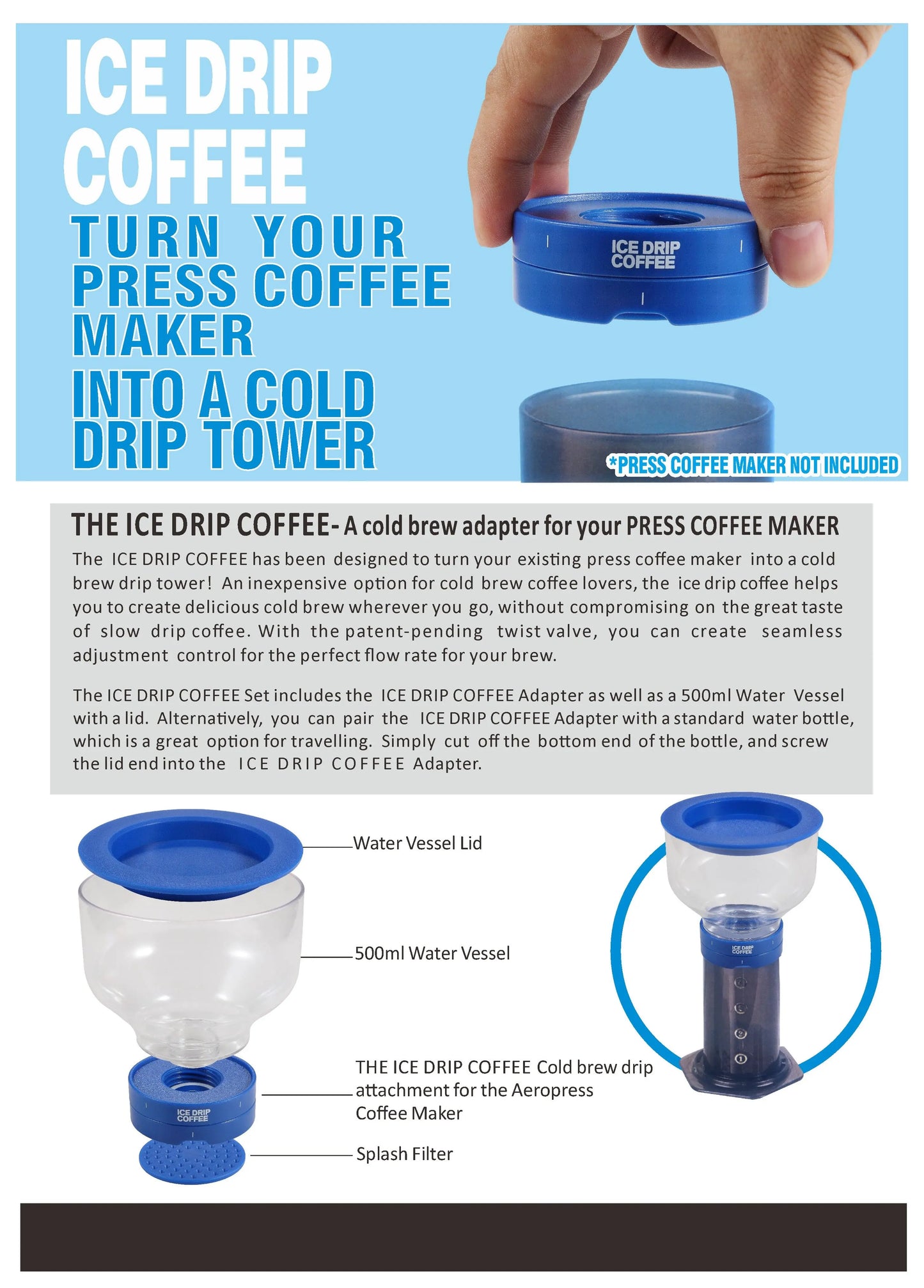 New 250ml Espresso Coffee Maker Machine Portable Cafe French Press Coffee Pot With Filter Paper Kit Bar Set For AeroPres