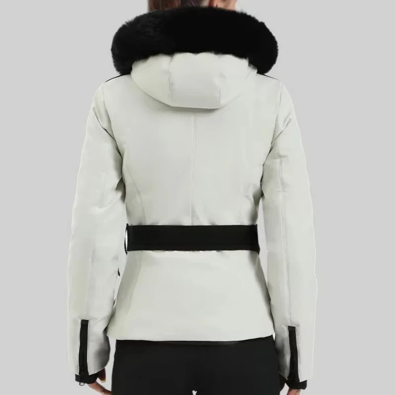 Skiing Jacket 2025 Mountain Snowboard Jackets Winter Hooded Woman Snow Jackets Outdoor Sports Outerwear Windproof Warm Tracksuit