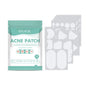 132Pcs Acne Pimple Patches Skin Blemish Treatment  Patches Professional Face Cleaning Care Invisible Large Hydrocolloid Sticker