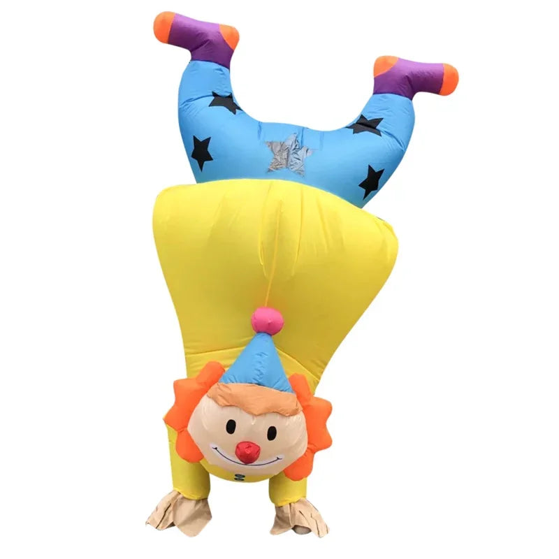 custom Adult Sumo Ballet Clown Inflatable Costumes Purim Halloween Christmas Anime Cosplay Costume Scary Mascot Party Dress ZML