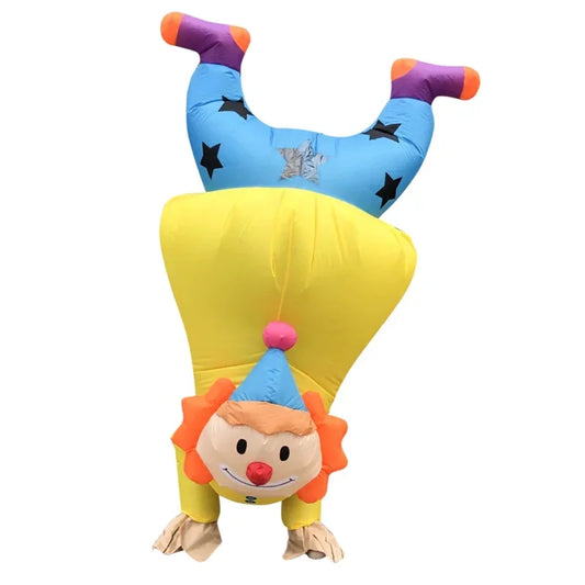 custom Adult Sumo Ballet Clown Inflatable Costumes Purim Halloween Christmas Anime Cosplay Costume Scary Mascot Party Dress ZML