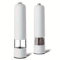 Stainless Steel And ABS Electric Salt Pepper Grinder Set Automatic Operation Spice Mill Charging And Battery Model for Kitchen