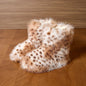 Leopard Winter Ankle Boots Female Fluffy Casual Plarform Women's Shoes Plush Luxury Design Indoor Outdoor Fuzzy Fur Snow Booties