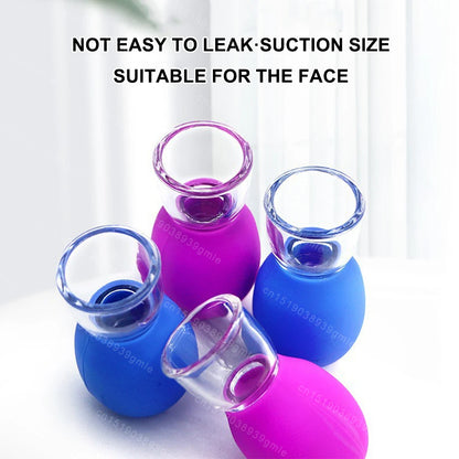 Silicone Cupping Massage Cup Body Face Neck Eye Massager Vacuum Body Facial Care Facial Steaming Pore Cleaner Tool Skin Care