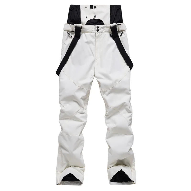 Women and Men's Ski Trousers Windproof Waterproof Snowboarding Winter Outdoor Warm Breathable Snow Male Female Sports Pants