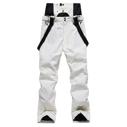 Women and Men's Ski Trousers Windproof Waterproof Snowboarding Winter Outdoor Warm Breathable Snow Male Female Sports Pants