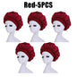 Hundreds of High Elasticity Hair Care Cap Moon Hat Wrapped Headscarf Beauty Cap Shower Cap Female Nursing Satin Sleeping Cap