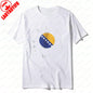 Bosnia 2026 Tee Bosnia Flag Football Soccer High Quality Cotton Shirt Vintage Classic Summer Breathable Clothes for Women Men