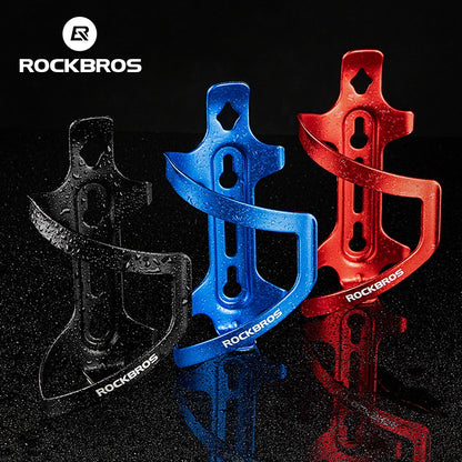 ROCKBROS Bicycle Bottle Cages Aluminium Alloy Cycling Water Bottle Holder Ultralight Cup Bracket Mount MTB Road Bike Accessories
