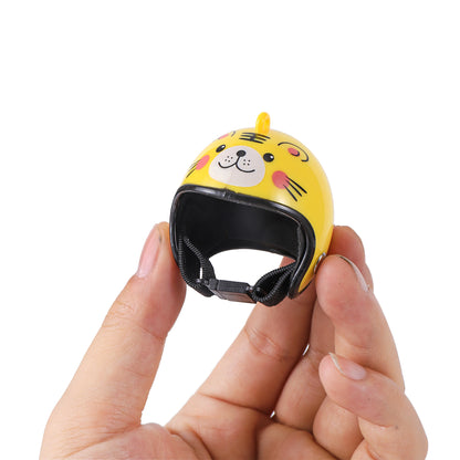 Funny Chicken Helmet Small Bird Duck Quail Hard Hat Headgear Prevent The Chicken From Smash Protect For Hens Head Pet Supplies