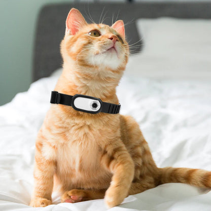 HD 1080P Wireless Collar Camera No WiFi Required Dog Cat Pet Collar Camera with Video Record Mini Body Camera for Indoor/Outdoor