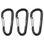 carabiner keychain camping equipments gear accessories tactical accessory edc tool outdoor survival equipment fishing gadgets