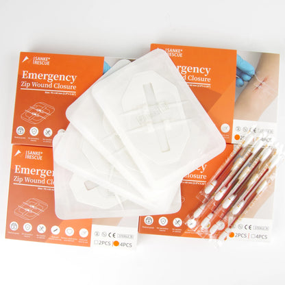 Zipper Band-aid Painless Wound Closure Device Suture-free Wound Dressing Patches Zip Suture Reducer Band Aid
