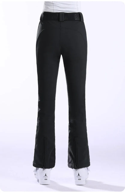 Winter Snowboarding Pants Thermal Skiing Pants New Slim Fit Women Snow Trousers Waterproof Clothes Outdoor Windproof Ski Pants