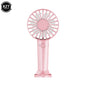 USB Mini Strong Wind Handheld Fan Portable and Quiet Rechargeable Hand Fan for Student Office Small Pocket Cooling Fans Supplies