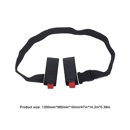 2/1PCS Skiing Strap Adjustable Skiing Pole Shoulder Hand Carrier Lash Handle Straps Porter Hook LoopProtecting For Ski Board