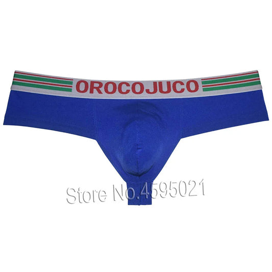 Cheeky Men's Boxers Shorts Thong Brazilain Underwear Bulge Pouch Male Bikini Briefs Micro Trunk 1/3 Rear Coverage Underpant Soft
