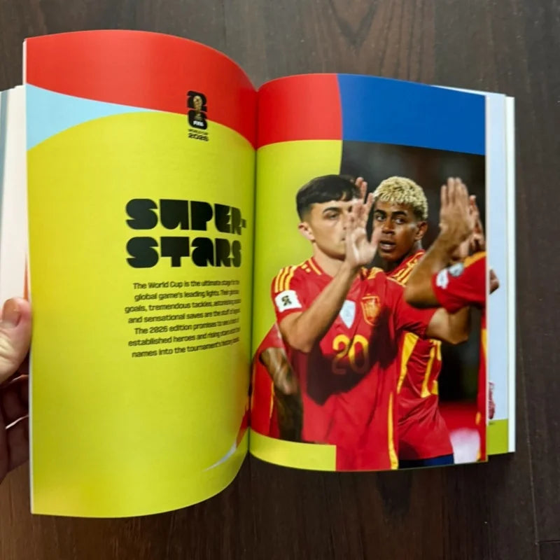 2026 Fifa World Cup The Official Guide (English Original) 128-Page Paperback Officially Licensed World Cup Merchandise Book