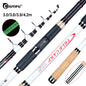 BIUTIFU 3.75lbs Telescopic Carp Fishing Rods 3.0/3.6/3.9/4.2m T800 Carbon Travel Spinning Surfcasting 40-180g Lake Sea Hard Pole