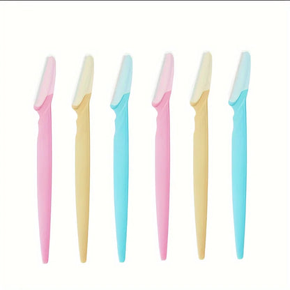 3/5/6/10/12 Piece Multi-Purpose Eyebrow Shaver Set - Gentle Facial Hair Trimmer Easy Grooming and Shaping Kit - Smooth Skin