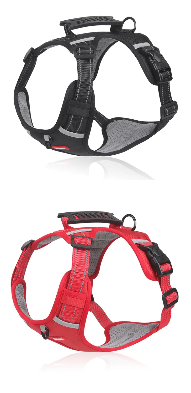 Reflective Dog Chest Strap Pet Leash Vest Type Explosion-proof Flushing Puppy Chest and Back Pet Products
