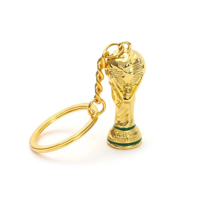 2026 FIFA World Cup Enamel Metal Keychain, UV Printed Soccer Key Ring, Football Fan Souvenir, Car Bag Pendant, Sports Gift
