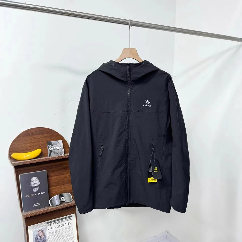 Kailas2025 new Kailujia M8 soft shell, mountaineering outdoor windproof and waterproof hooded, jacket, coat