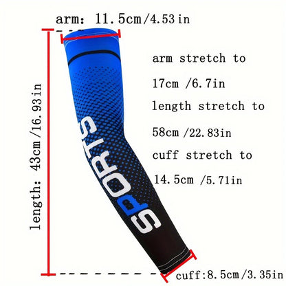 UV protection arm cooling sleeve for sports - stay cool and protected while running, fishing, cycling