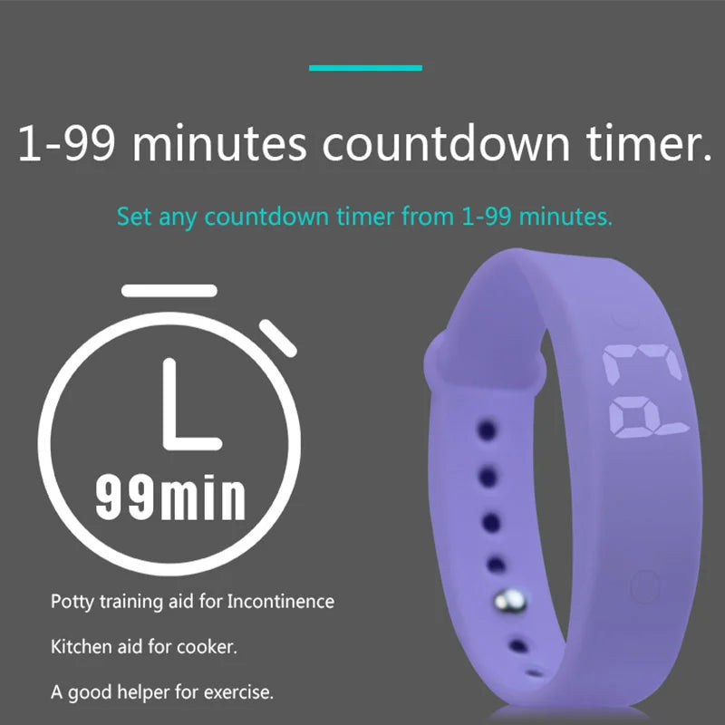 Smart Male Woman Student Children's Sports Electronic Bracelet Vibration Alarm Clock Waterproof Step Count Gift Electronic Watch