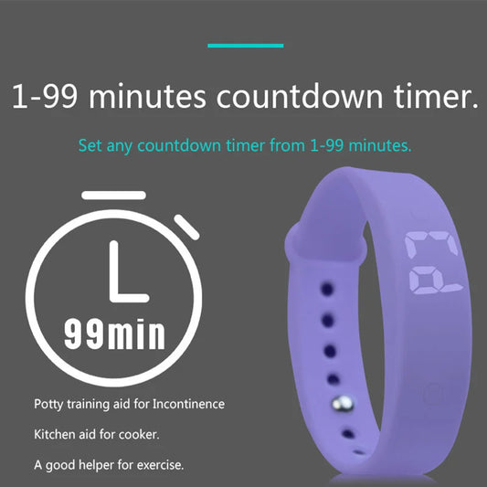 Smart Male Woman Student Children's Sports Electronic Bracelet Vibration Alarm Clock Waterproof Step Count Gift Electronic Watch
