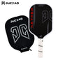 JUCiAO Gen4 Thermoformed T700 Raw Carbon Fiber Pickleball Paddle For Power & Spin (16MM)