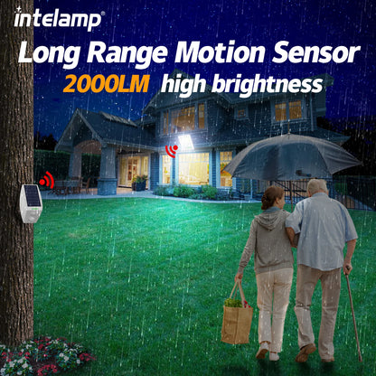 3000LM Solar Light for Outdoor Solar Lamp Sunlight Motion Sensor Light Remote Control Waterproof Garden Street Wall Yard Lamp