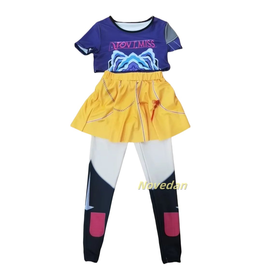 Huntrix Kpop K Pop Demon Hunters Rumi Zoey Mira Cosplay Costume Kids Girls Halloween Stage 3D Printed Pattern Role Play Clothes