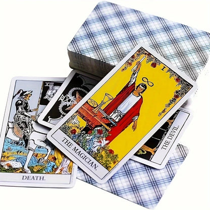 The Rider Tarot Deck Cards, 78pcs Oracle Deck For Beginners, Classic Tarots With PDF-guidebook