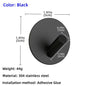 High Quality 304 Stainless Steel Self Adhesive Hooks Shower Bath Hook Kitchen Hanger Bathroom Hook Household Wall Hanger