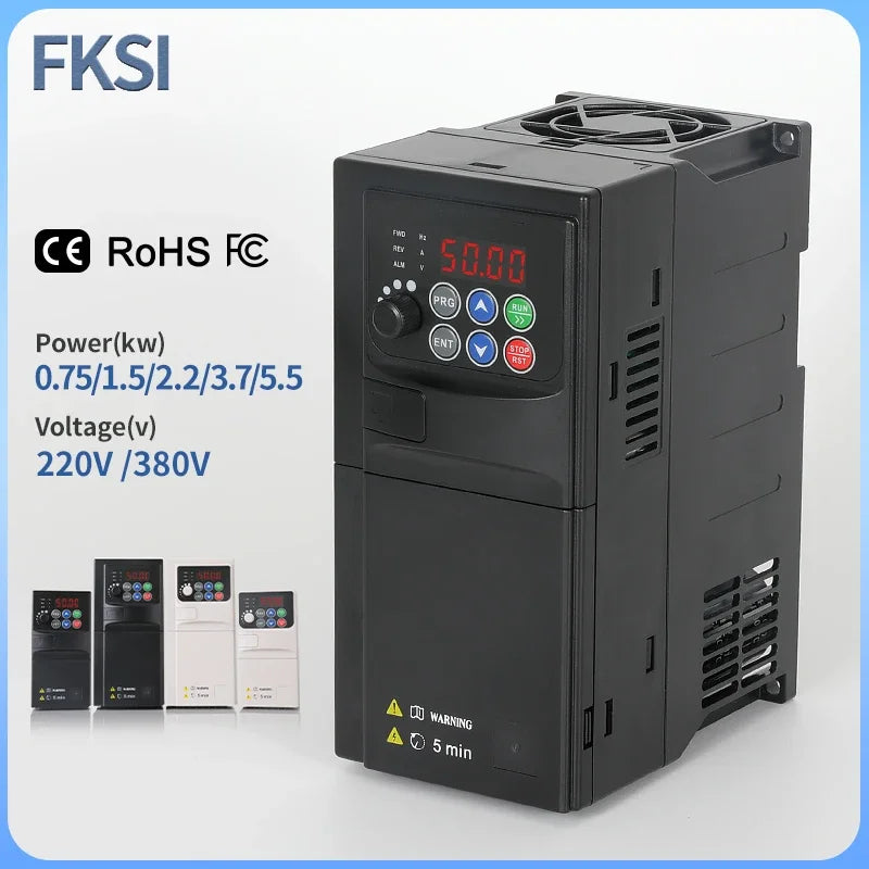 NEW SU600 VFD 0.75KW/1.5KW/2.2KW/3.7KW/5.5KW 220V/380V inverter Variable Frequency Drive Speed Controller for 3-phase Motor