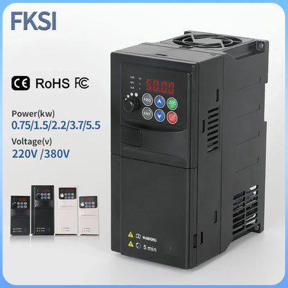 NEW SU600 VFD 0.75KW/1.5KW/2.2KW/3.7KW/5.5KW 220V/380V inverter Variable Frequency Drive Speed Controller for 3-phase Motor