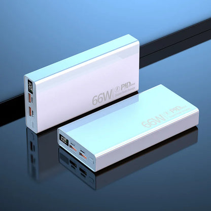 Power Bank 30000mAh 66W Fast Charging Powerbank Portable Charger External Battery Pack For iPhone 15 14 13 Huawei Xiaomi Samsung